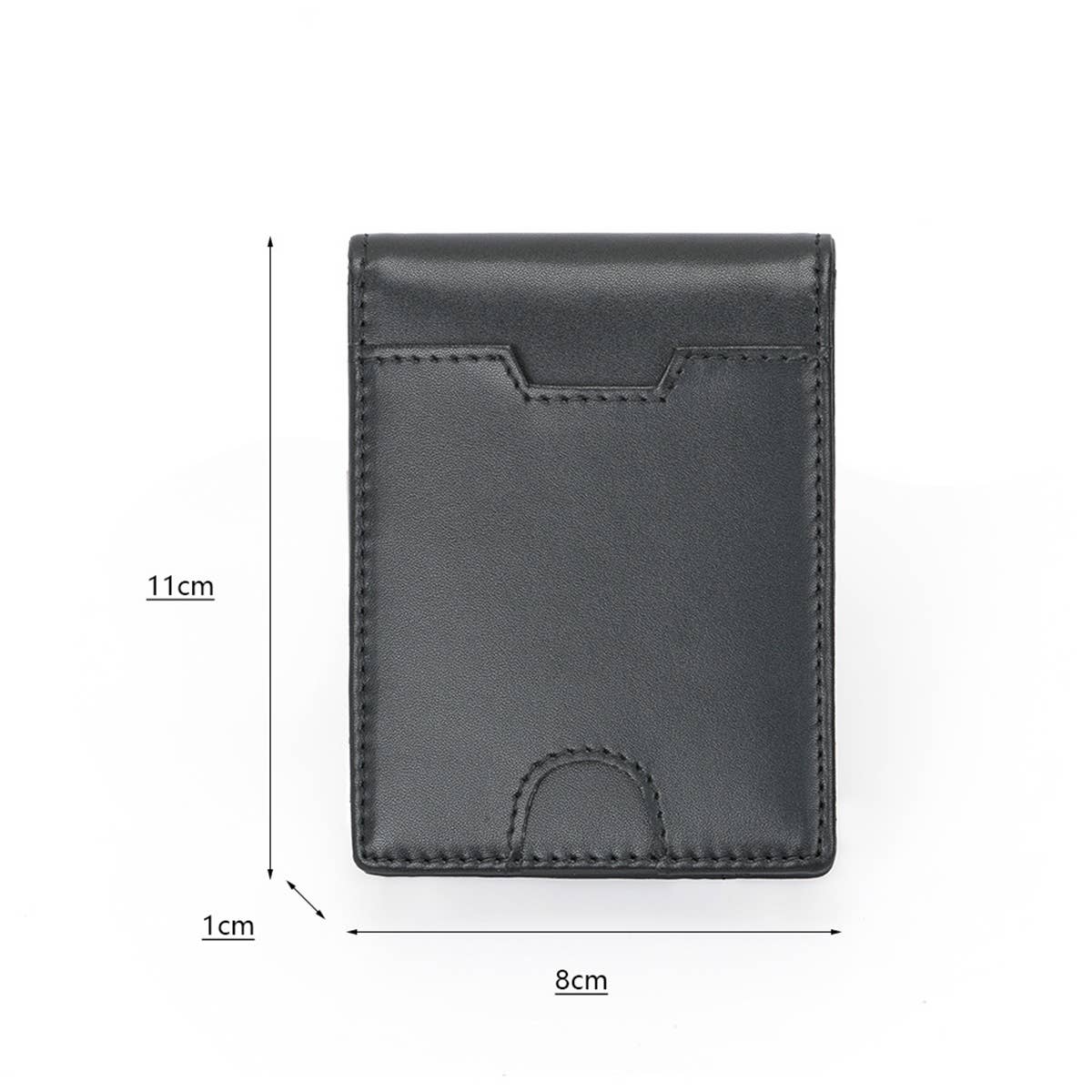 MEN RETRO ZIPPER CREDIT CARD BAG WALLET_CWAB1340