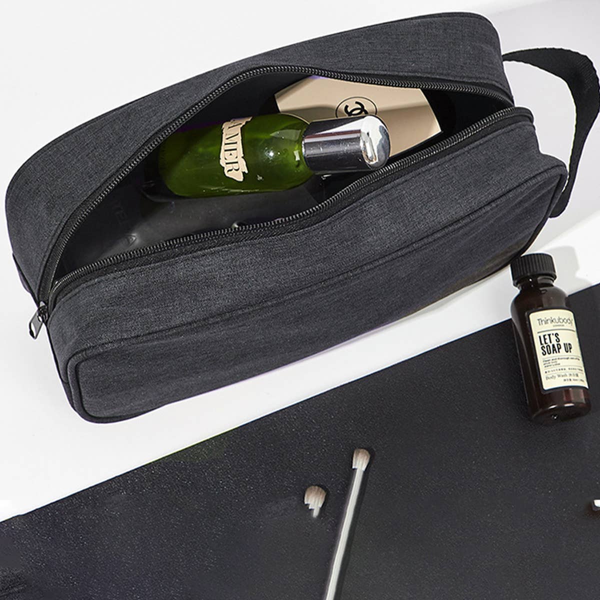 PORTABLE TRAVEL STORAGE BAG WATERPROOF MAKEUP BAG_CWAB1429