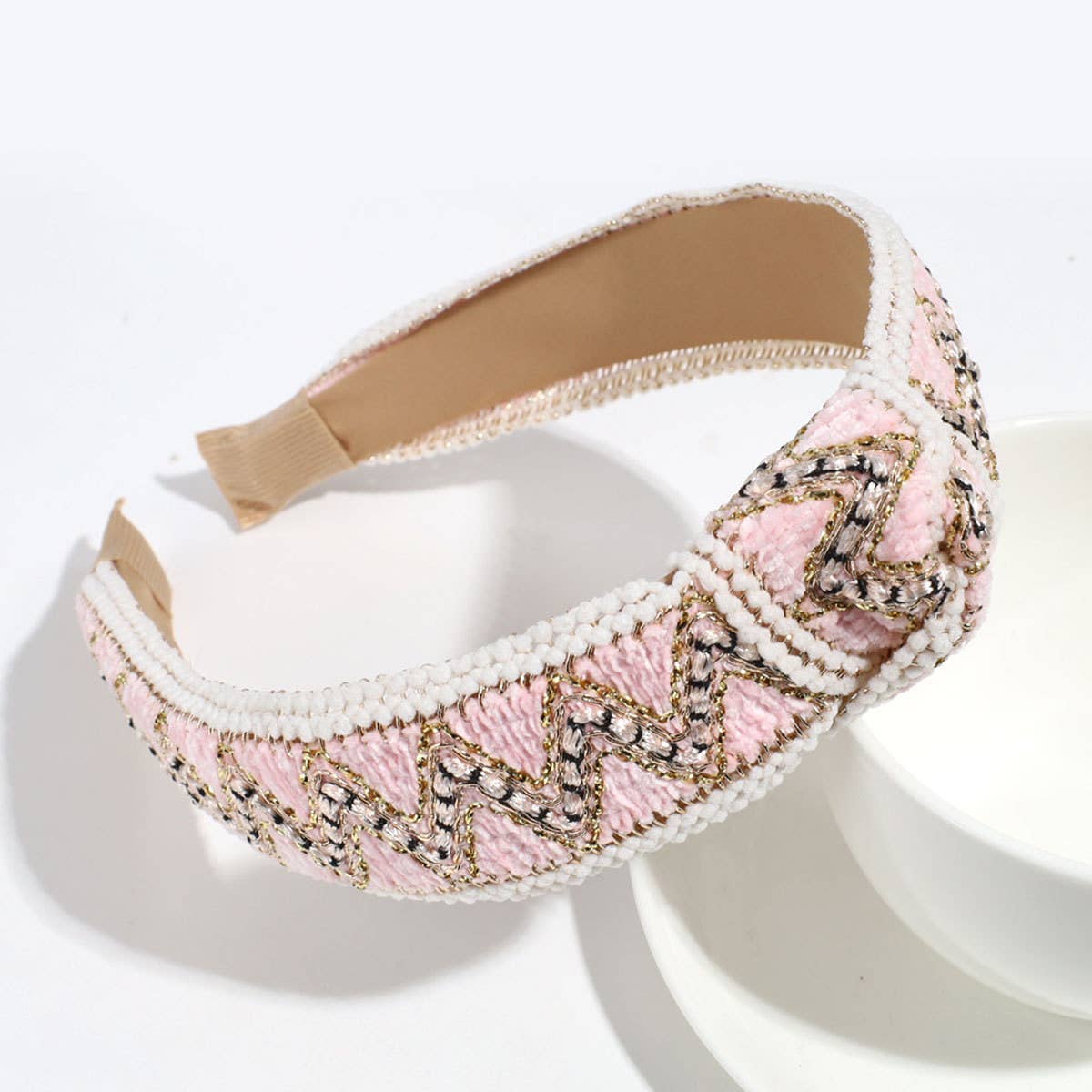 VINTAGE WIDE KNOTTED HEADBAND