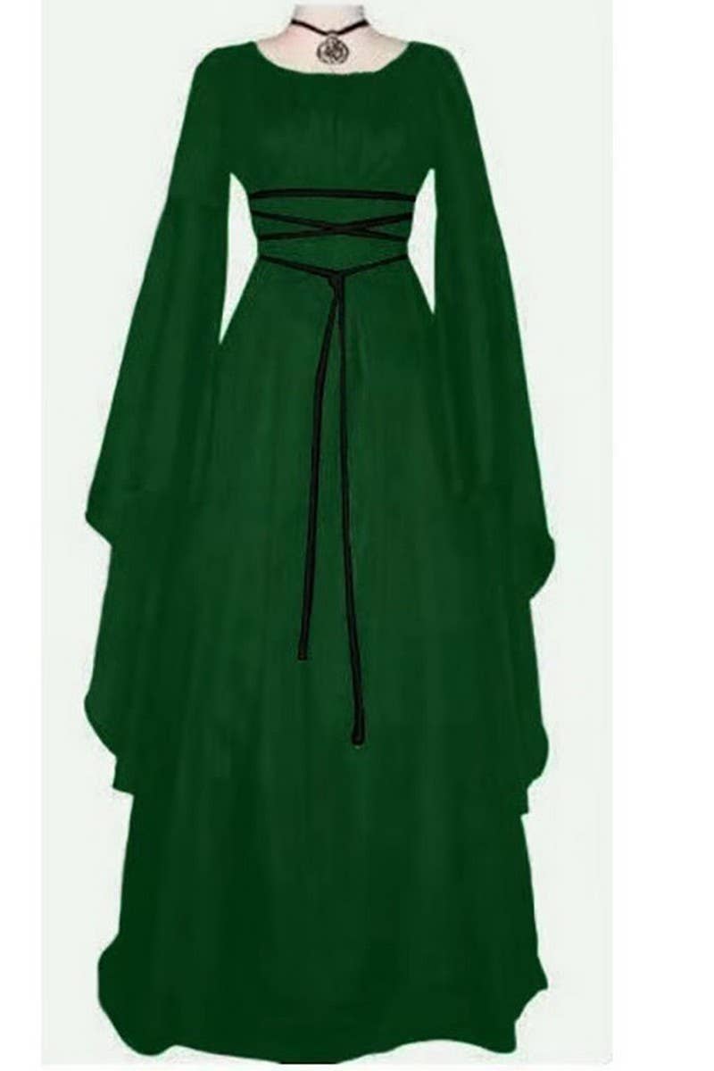 CWDMD01229_HALLOWEEN WIZARD PARTY WITCH COSTUME