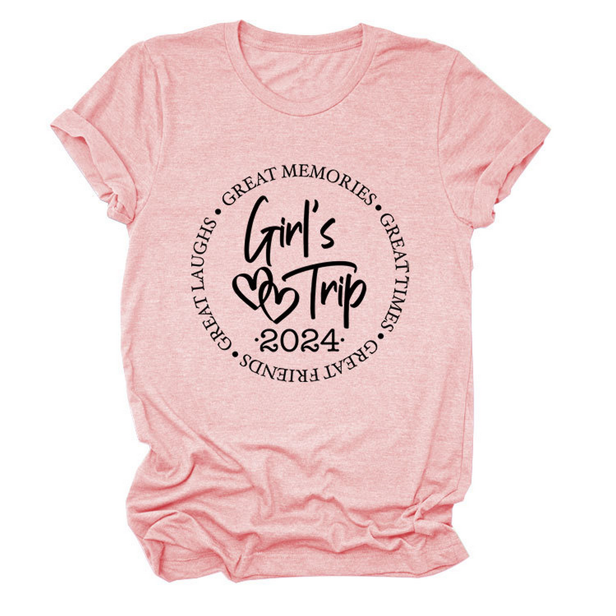 Women??¢s Casual Crew Neck T-Shirt, Loose Fit_CWTTS1471