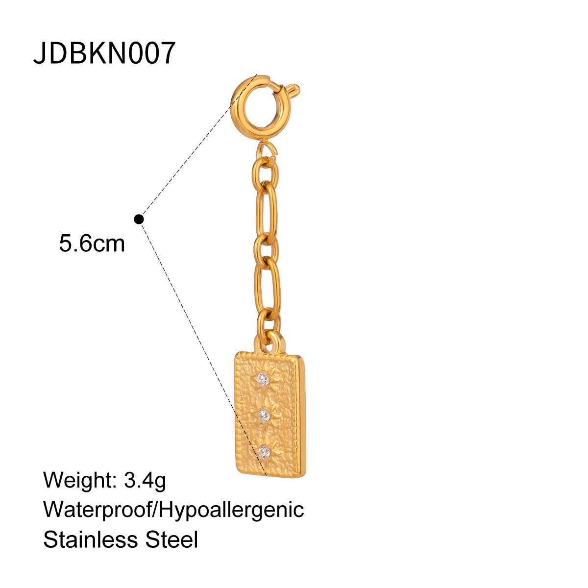 STAINLESS STEEL DIY PEARL PENDANT JEWELRY_CWMM4678