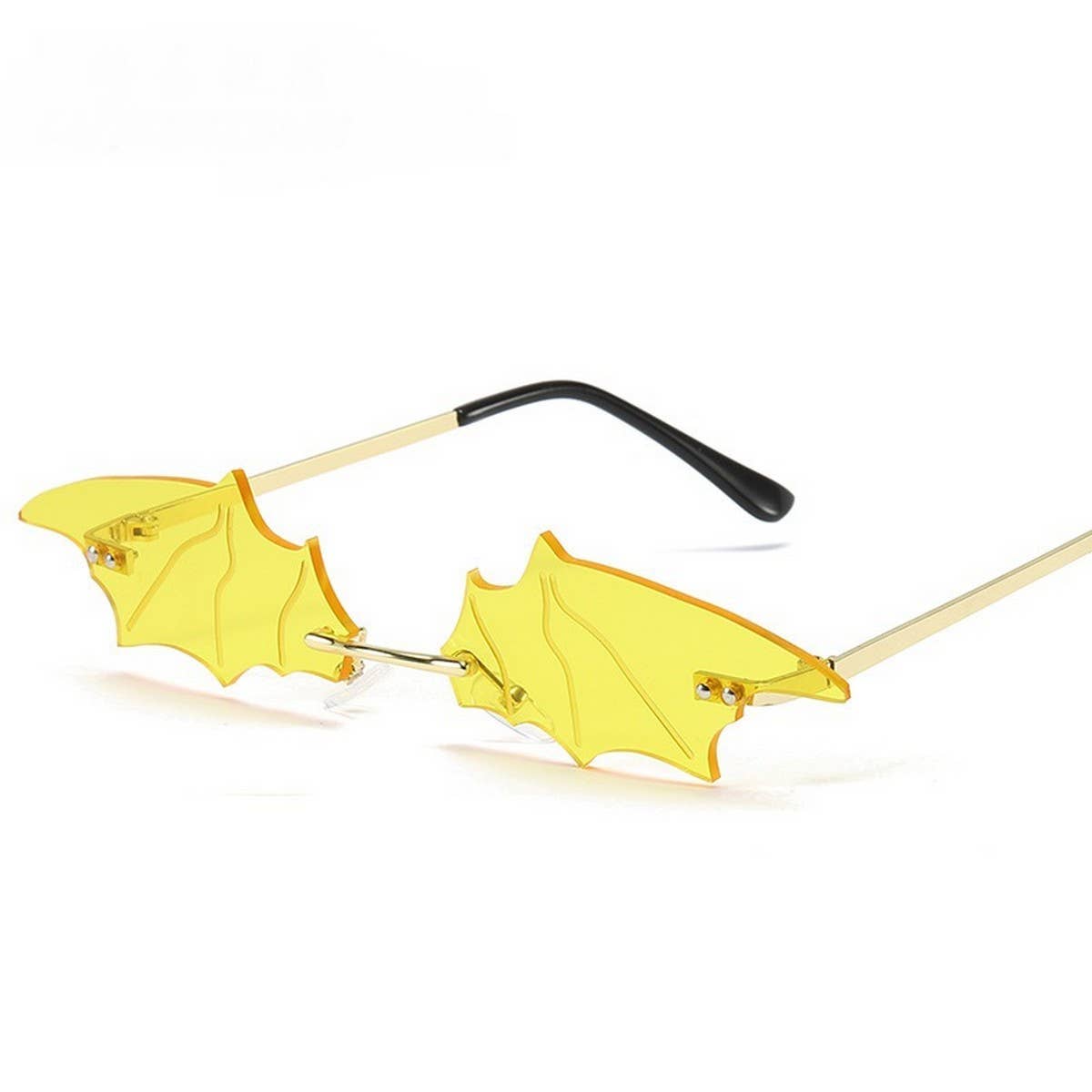 TRENDY FUNNY BAT SHAPE SUNGLASSES