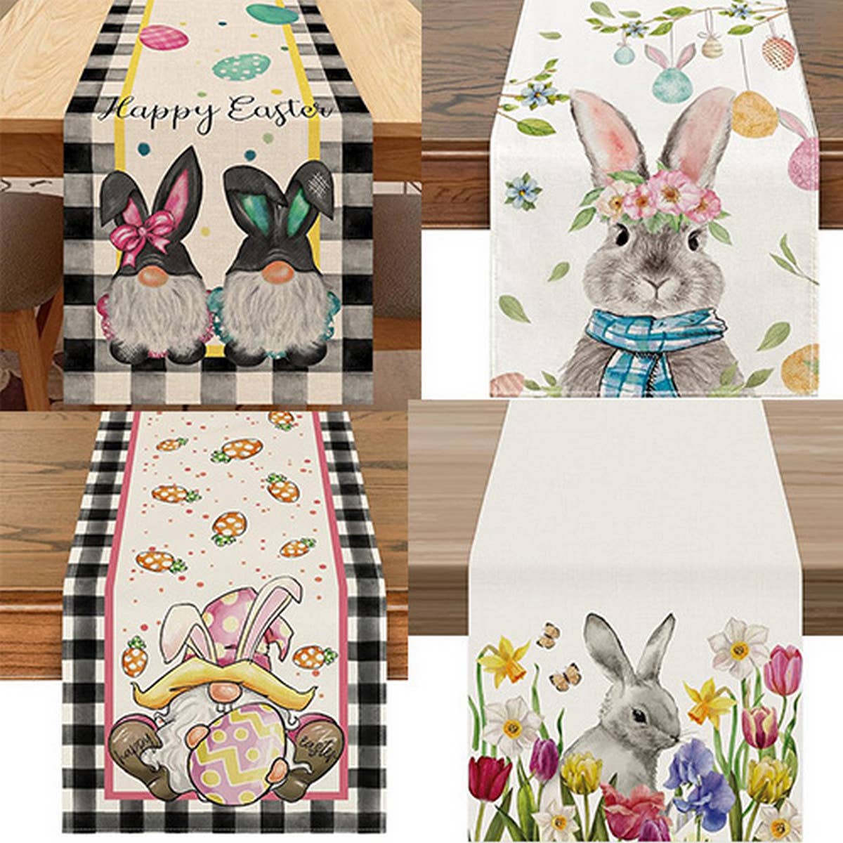 NEW HOME PRINTED DECORATIVE TABLECLOTH