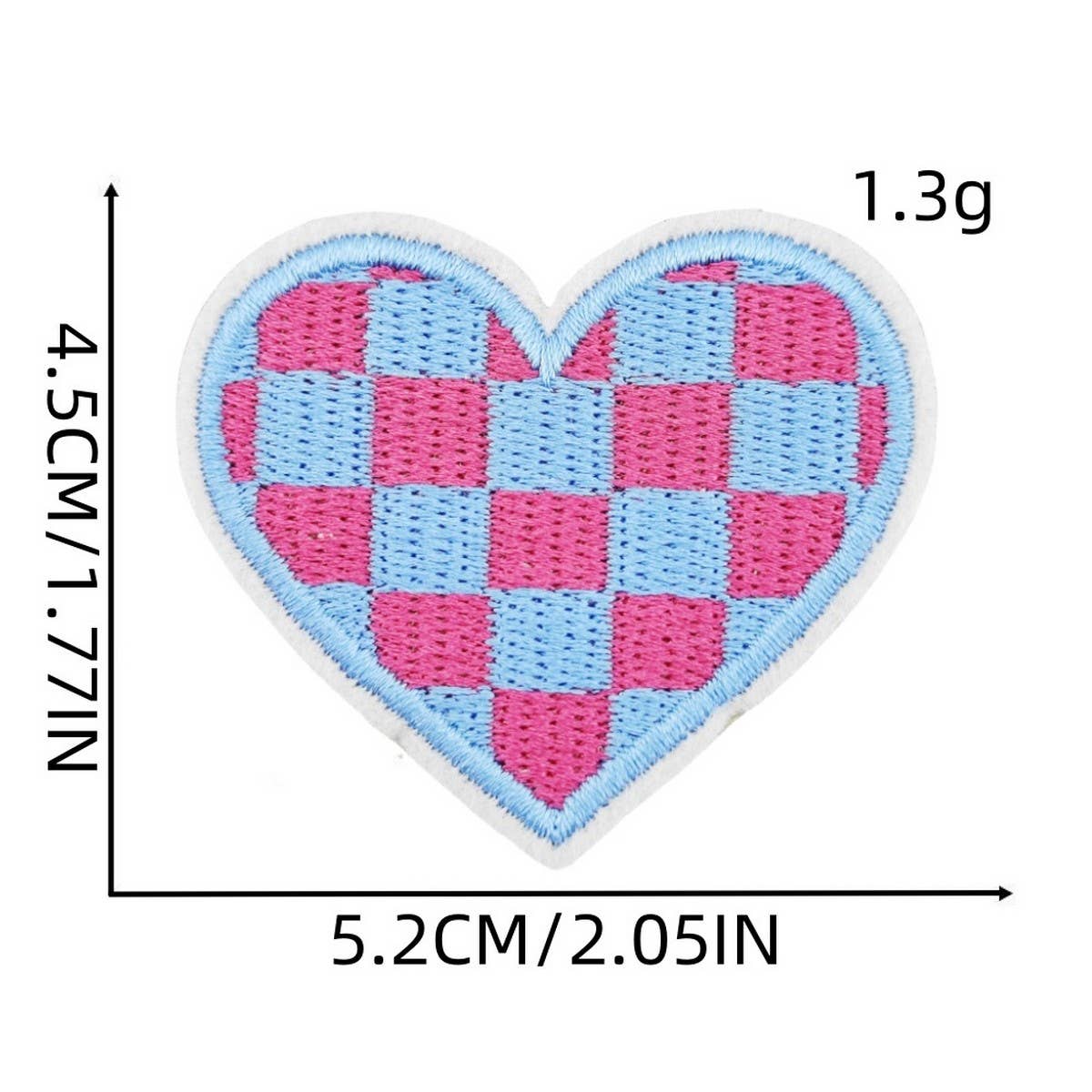 NEW CREATIVE COLORFUL LOVE EMBROIDERY PATCH