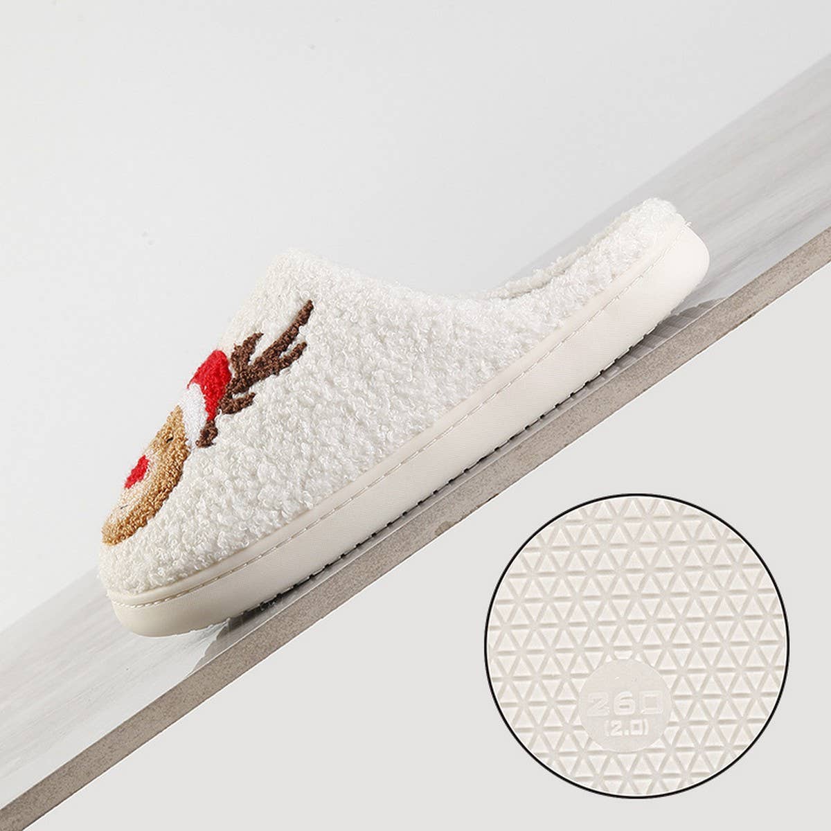 NEW CHRISTMAS ELK WARM WINTER COTTON SLIPPERS