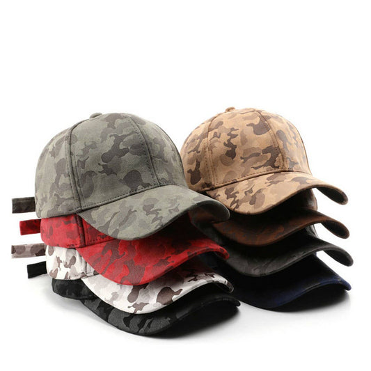 Camouflage Baseball Hat, Outdoor Sun Protection CWAH2836