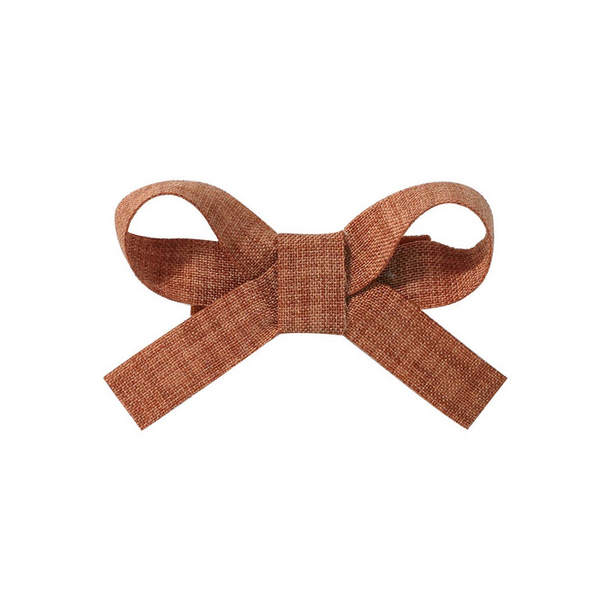 Handmade Fabric Bow Full-Cover Hair Clip for Kids
