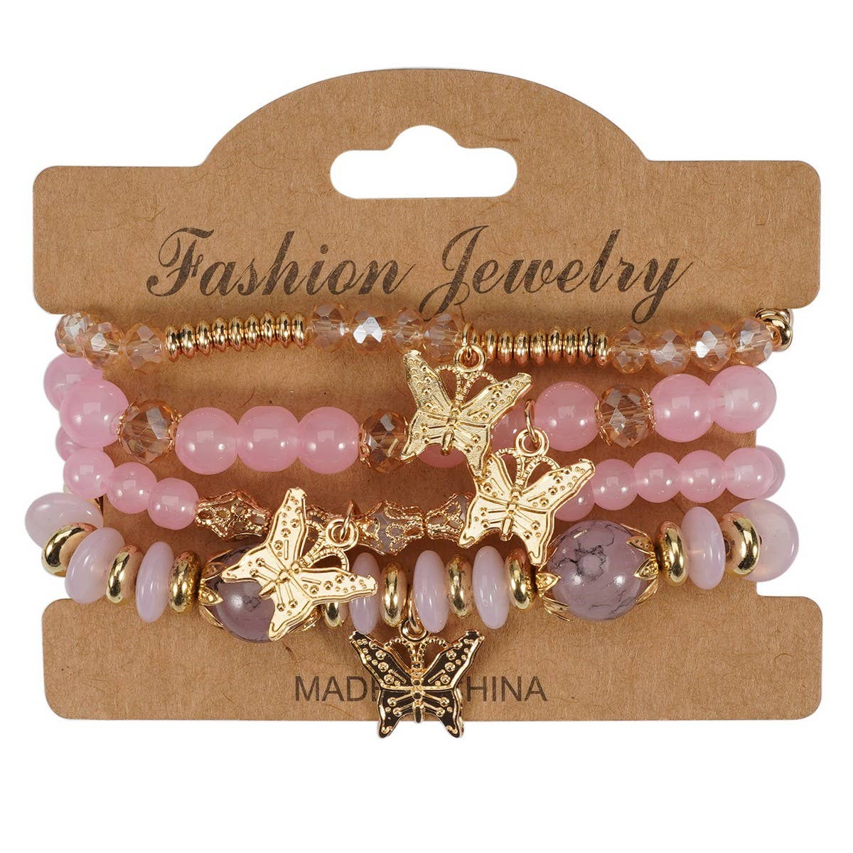 CWAJE05709_BOHO BUTTERFLY PENDANT LAYERED BRACELET