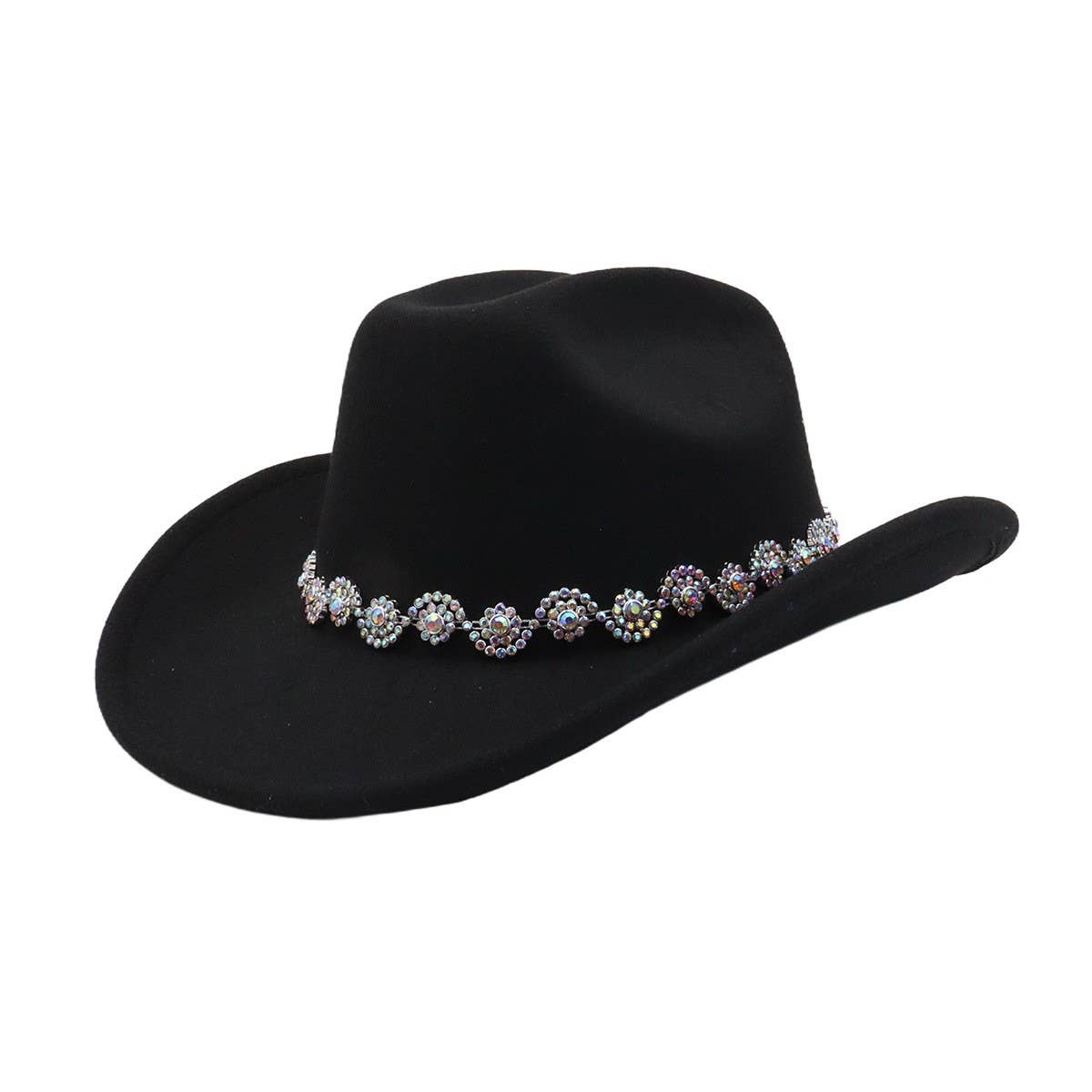 Men & Women Ethnic Style Polyester Cowboy Hat_CWAH04362