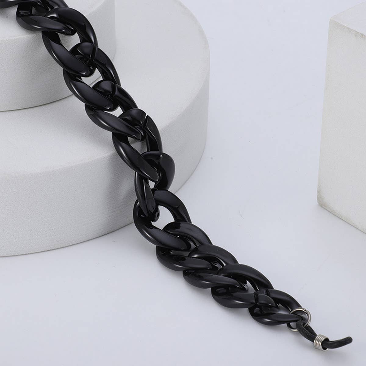 WOMEN CHAIN IRREGULAR GLASSES HANGING CHAIN