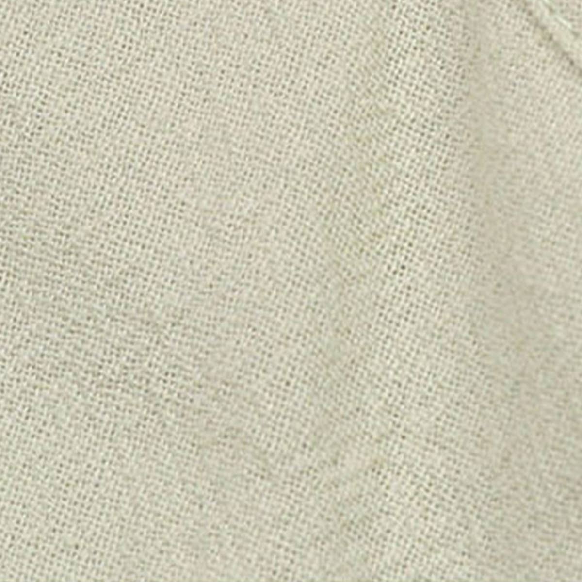 Sleeveless cotton and linen dress