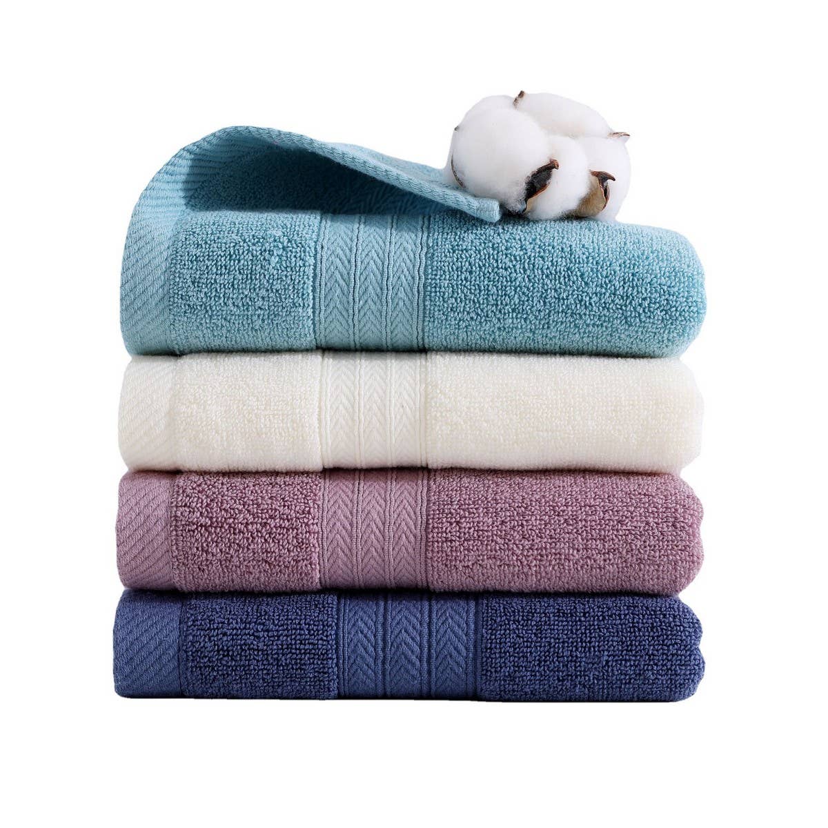 COTTON SOFT ABSORBENT ADULT FACE WASH TOWEL