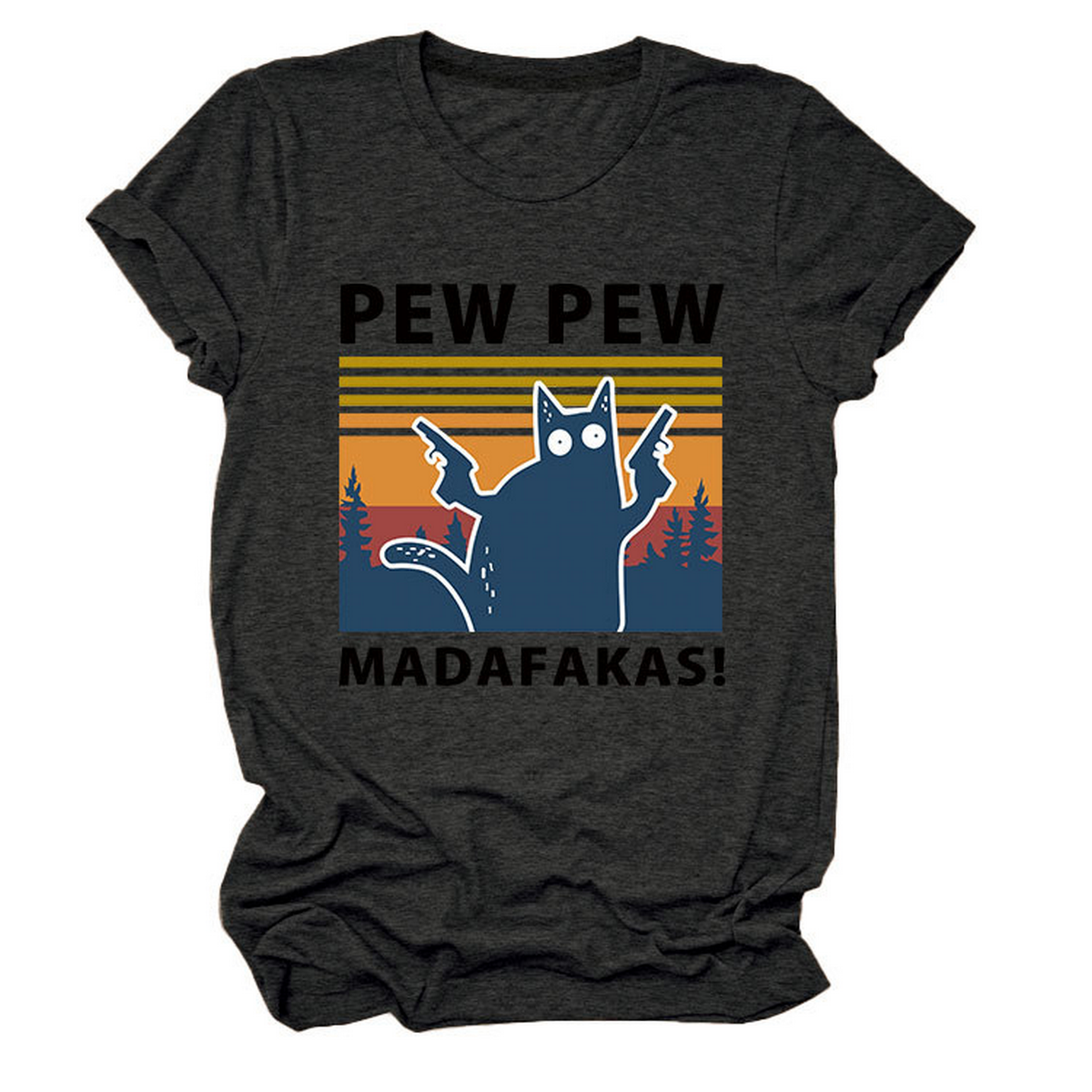 Ladies' Summer Tee, Casual Loose Fit T-Shirt_CWTTS1492