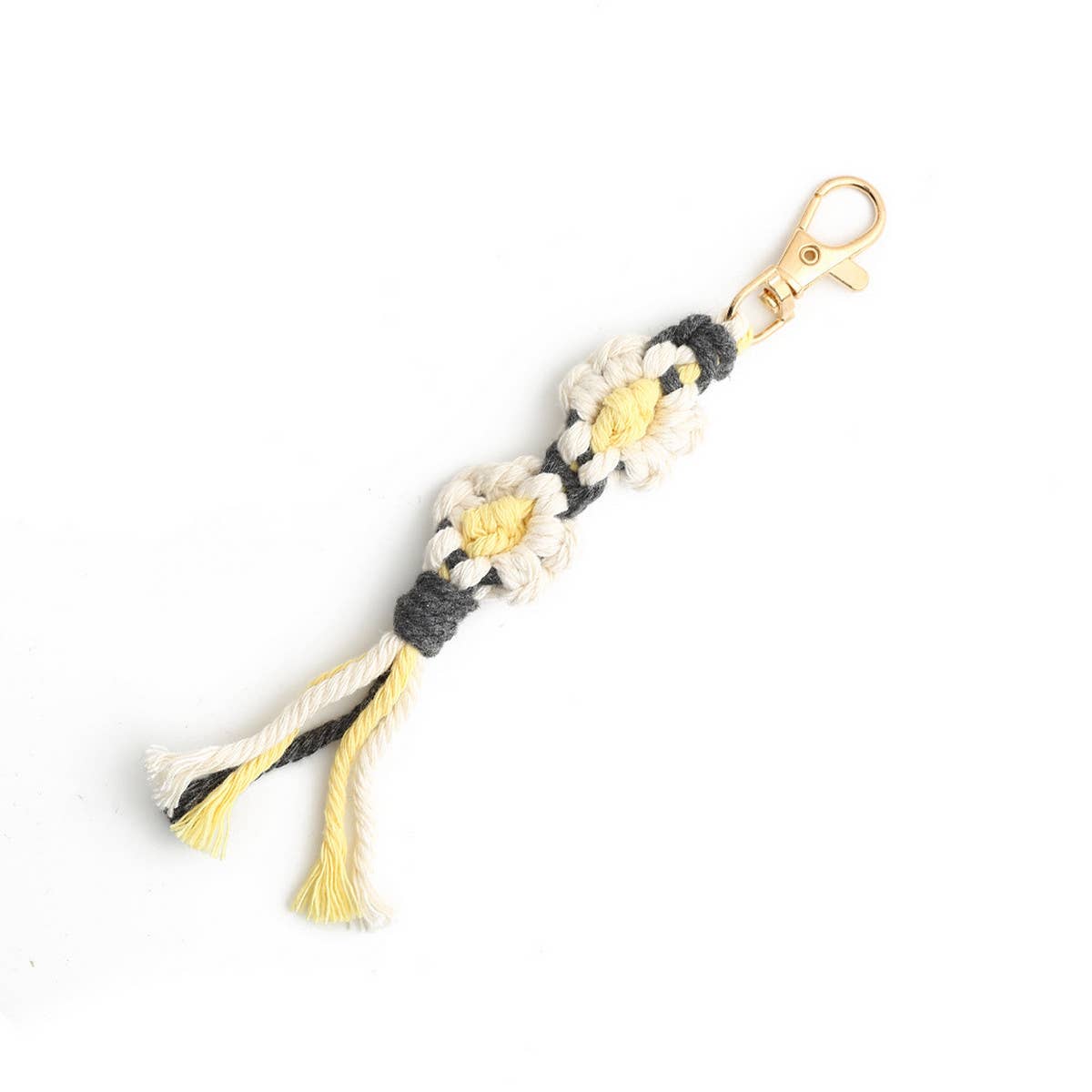 DIY HANDMADE TASSEL WOVEN KEYCHAIN