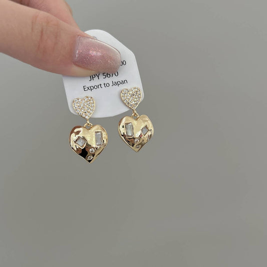 EXQUISITE DOUBLE HEART EARRINGS_CWAJE1350