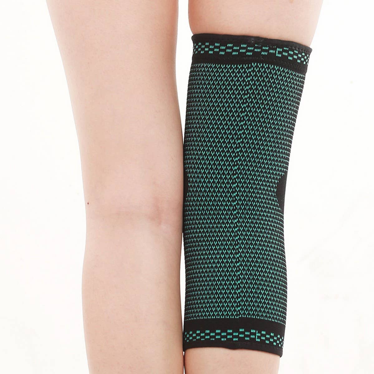 Elastic Knee Brace with Double Wave Non-Slip Grip