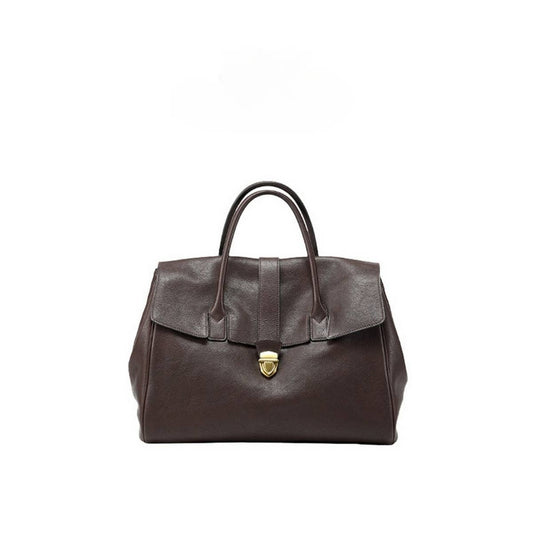 Ladies¡¯ Leather Briefcase ? Vintage Tote Style_CWAB5320