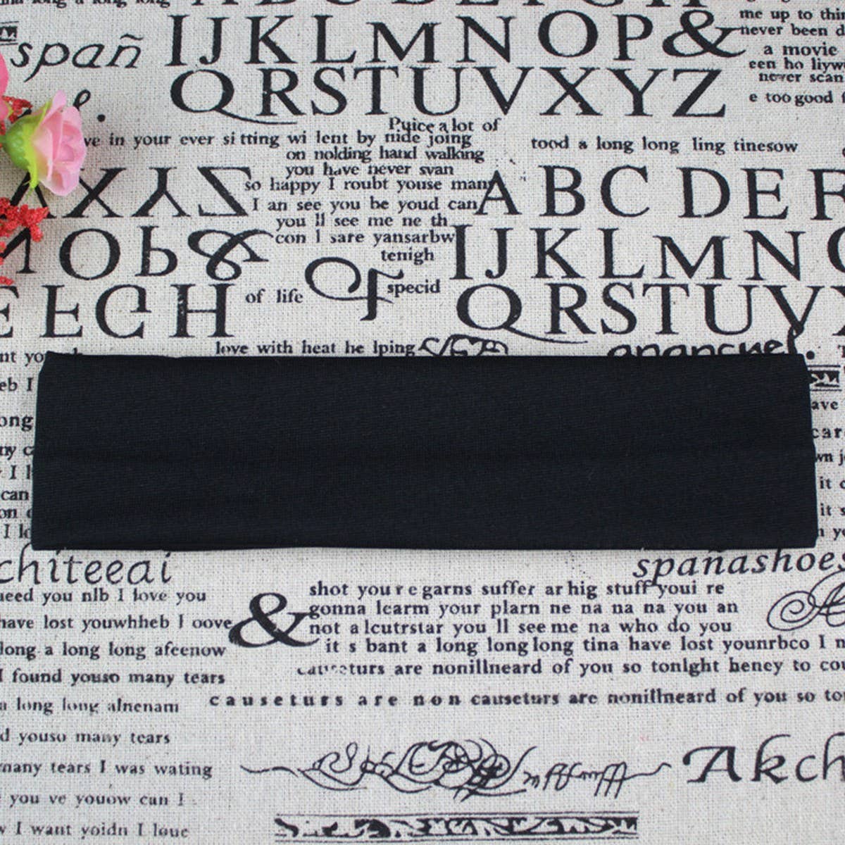 CWAHA6413_YOGA SPORTS HEADBAND ELASTIC SOLID COLOR HAIRBAND