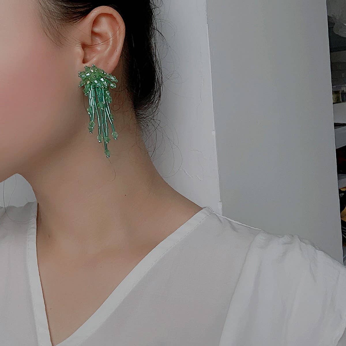 FIREWORKS RETRO ELEGANT DRESS EARRINGS