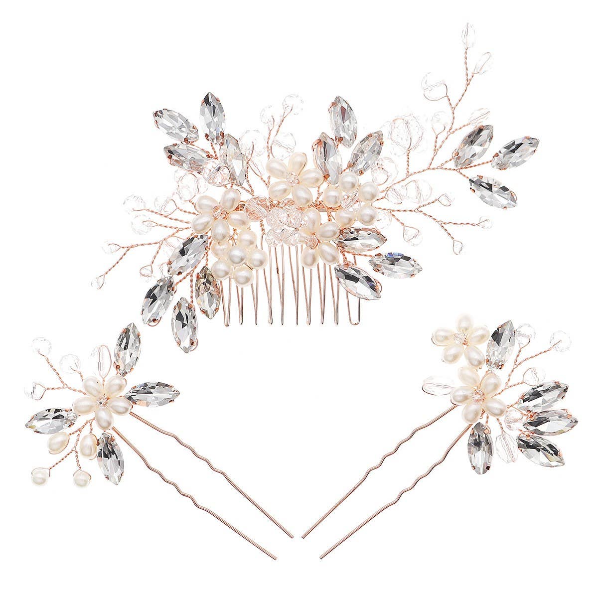 WEDDING ALL-MATCH BRIDAL HAIR ACCESSORIES SET
