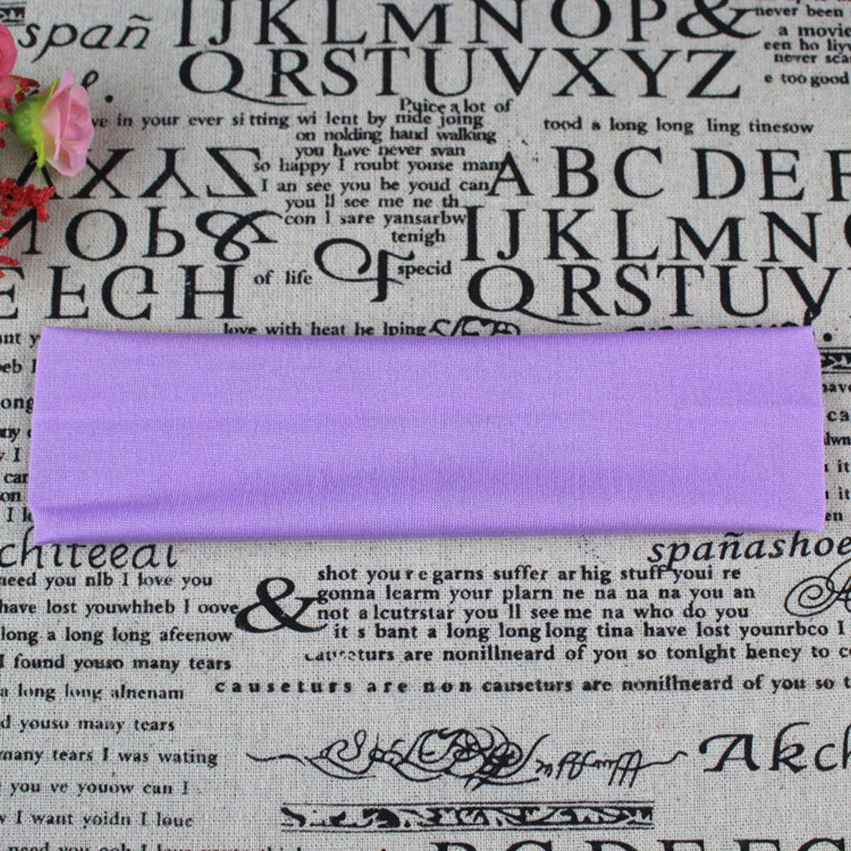 CWAHA6413_YOGA SPORTS HEADBAND ELASTIC SOLID COLOR HAIRBAND