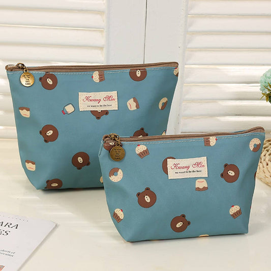 CARTOON BEAR WATERPROOF MAKEUP BAG_CWAB1731