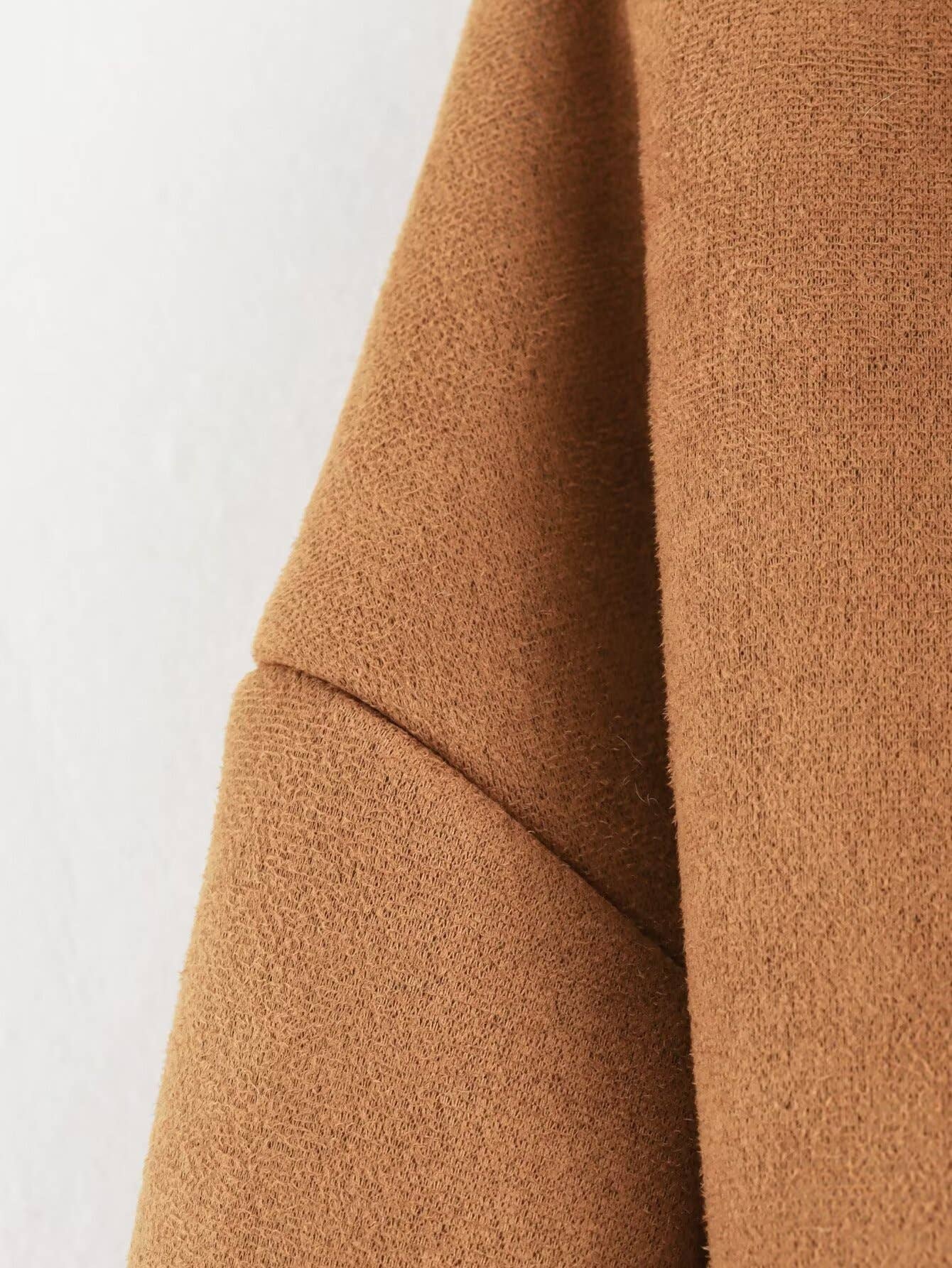 VINTAGE LAPEL BAGGY FUR ALL-IN-ONE COAT FOR WOMEN