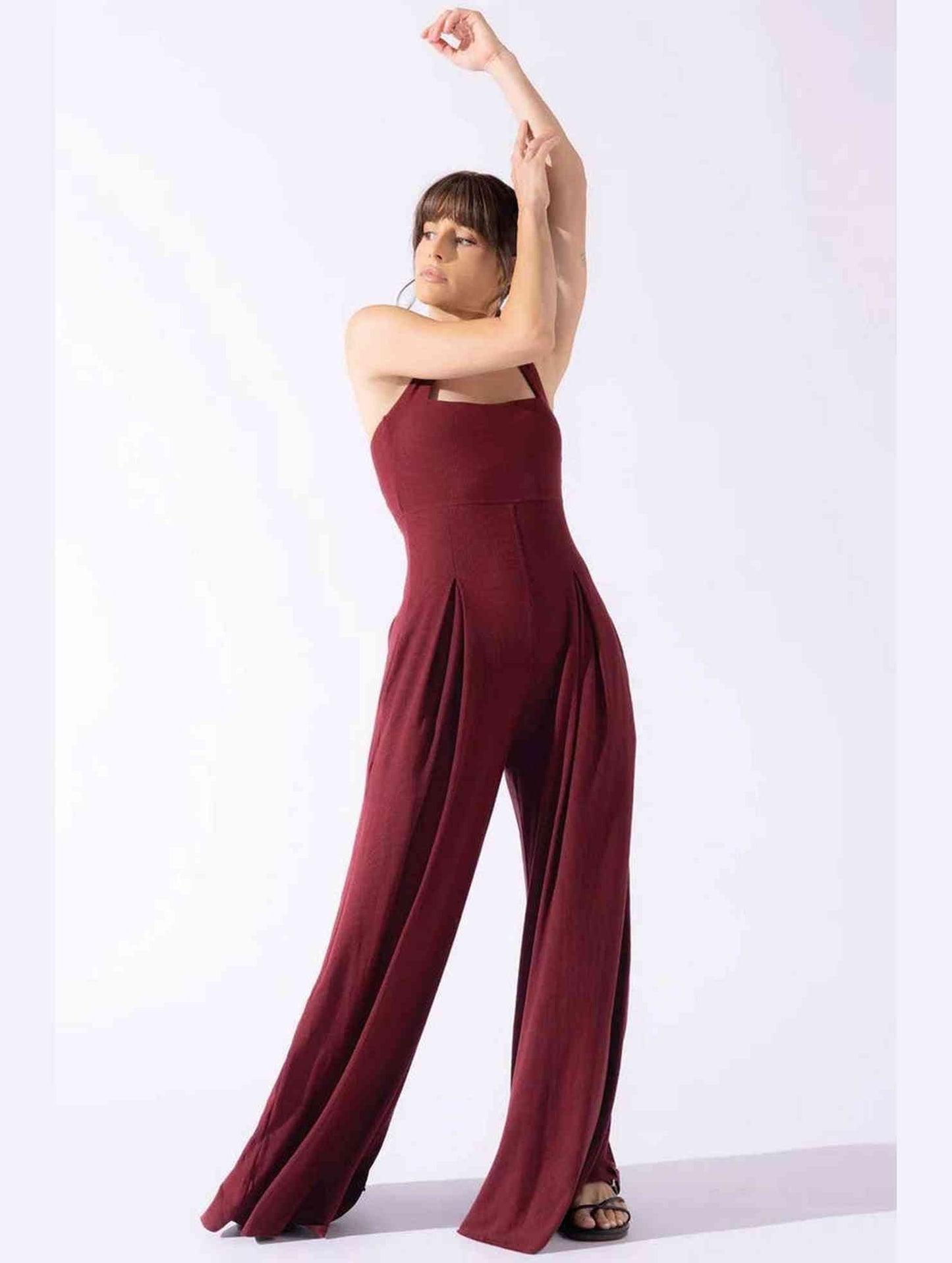 CASUAL LOOSE WIDE LEG JUMPSUITS FOR WOMEN_CWSJS0458
