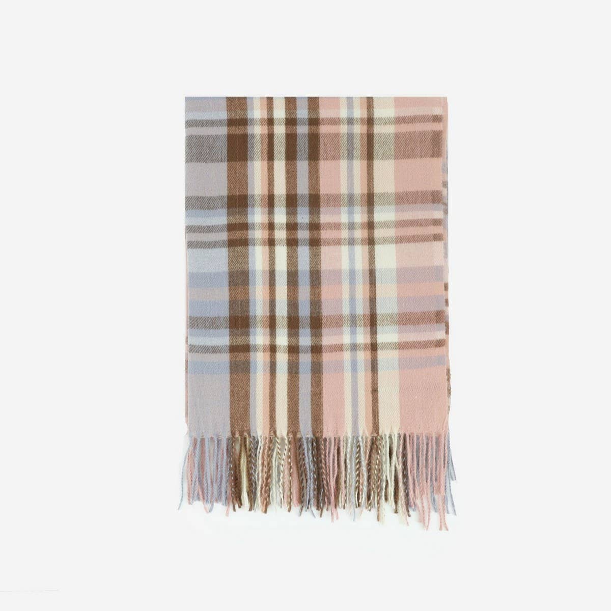Thick Plaid Scarf ? Long Winter Warm Tassel Shawl