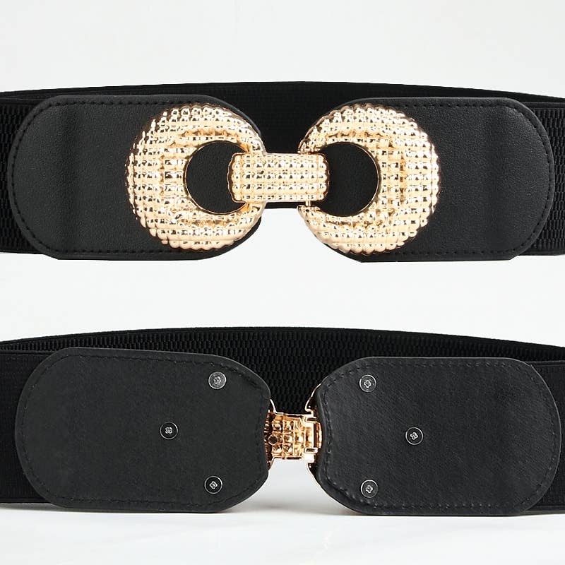 Fashionable and versatile elastic dress waistband