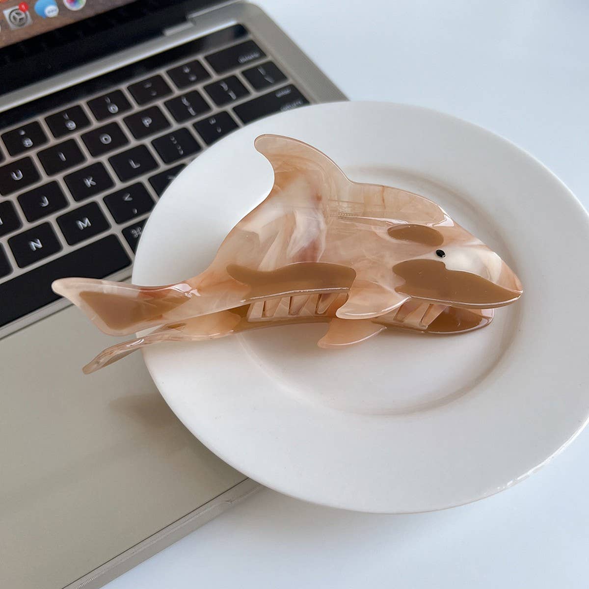 Whale Acetate Hair Claw Clip ? Ocean Style Grip