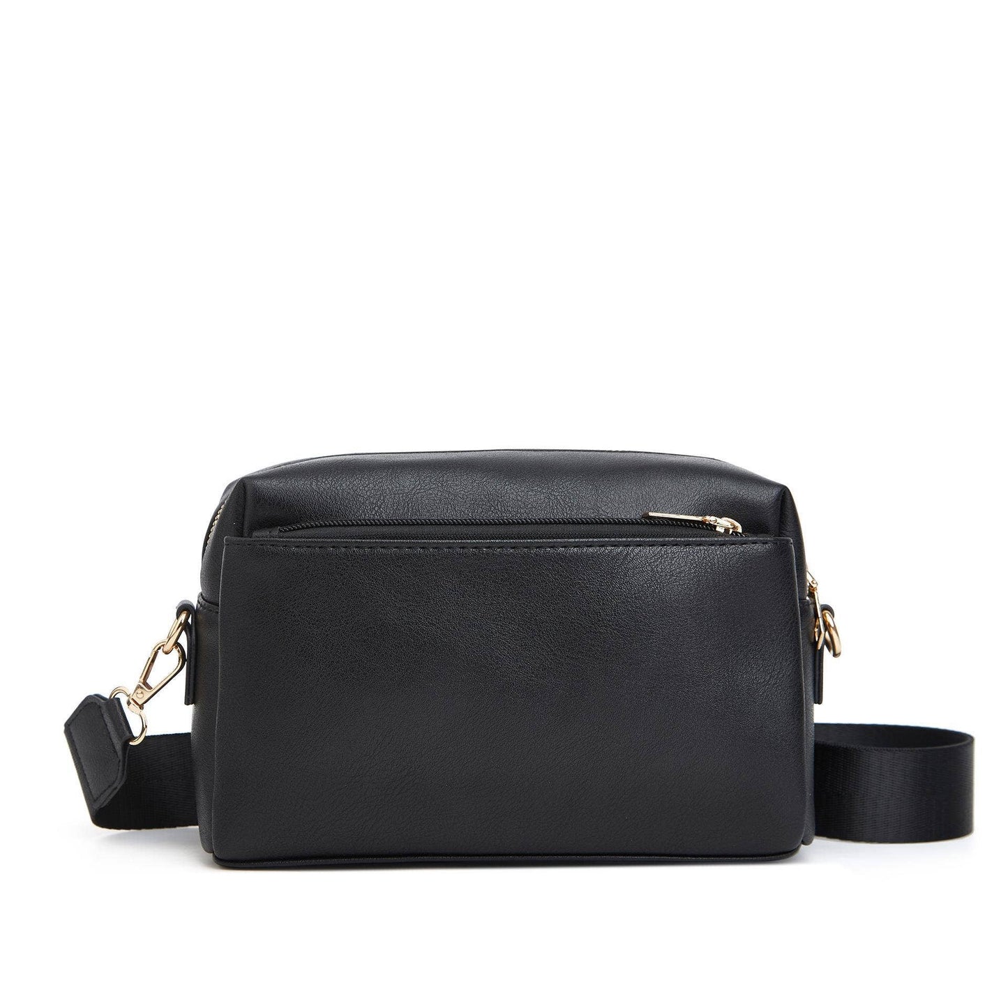 Zipper water-resistant PU single-shoulder bag