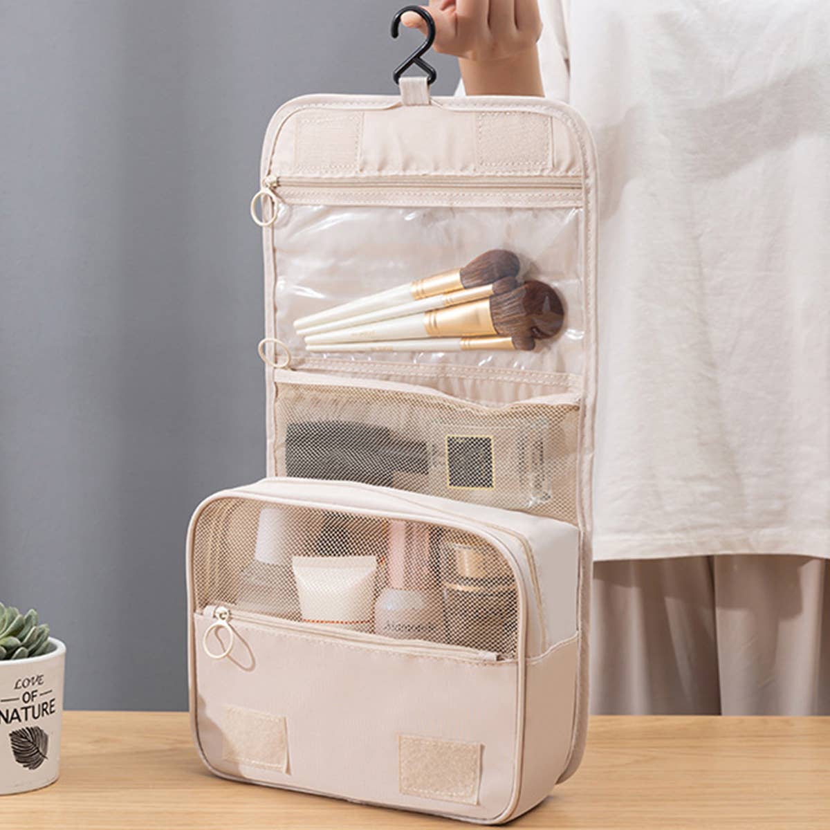 MAKEUP MULTI-LAYER STORAGE BAG FOR TRAVEL_CWAB0548