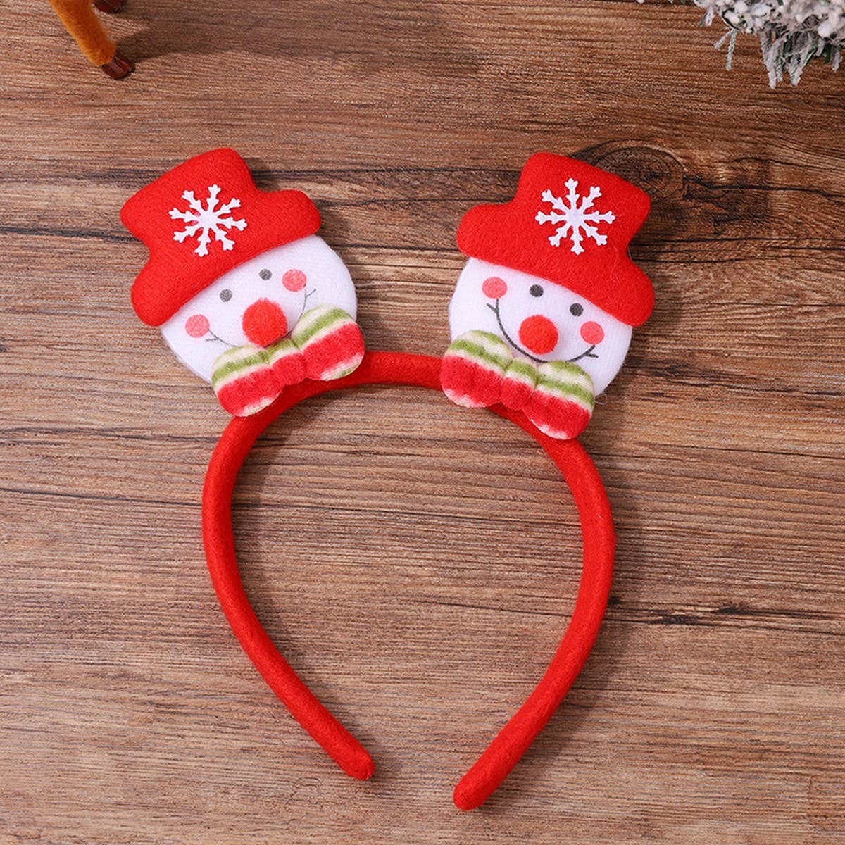 CHRISTMAS SANTA CLAUS GLOWING HEADBAND ORNAMENT