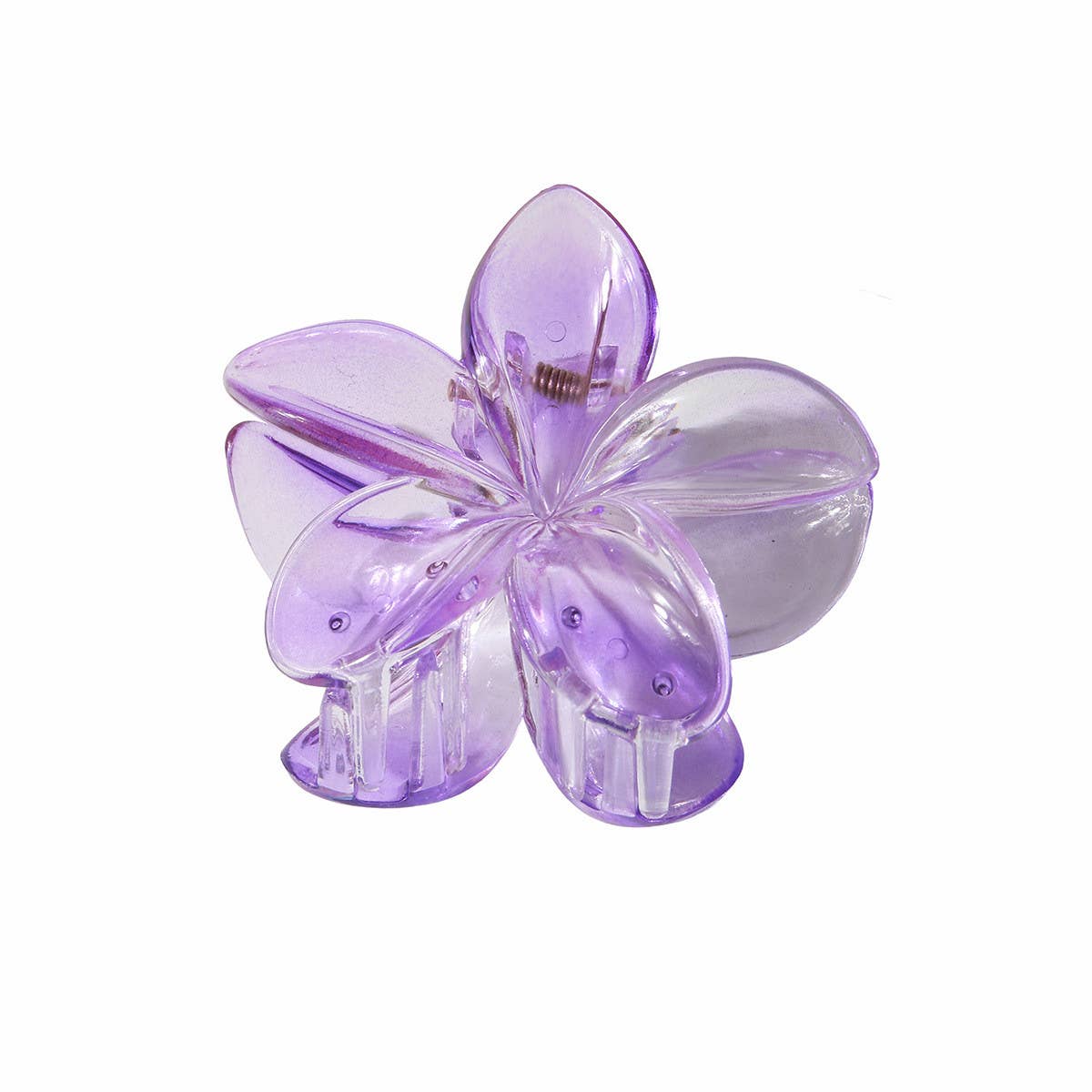 New Gradient Plumeria Claw Clip for Women_CWAHA1057