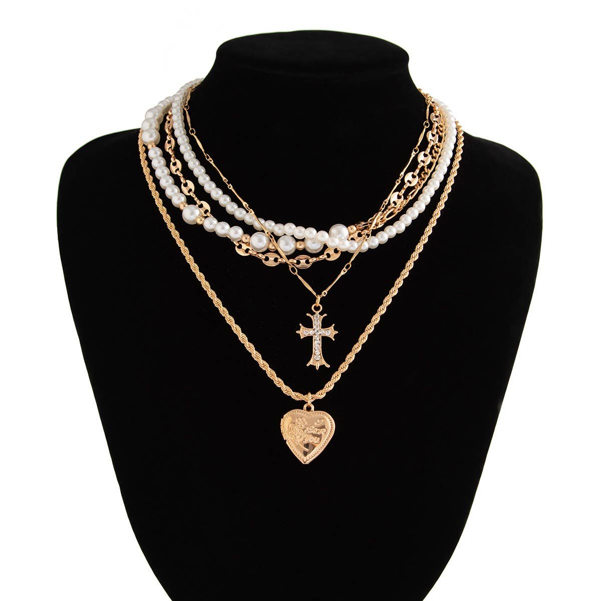 DESIGN HIGH-GRADE PEARL NECKLACE CLAVICLE CHAIN