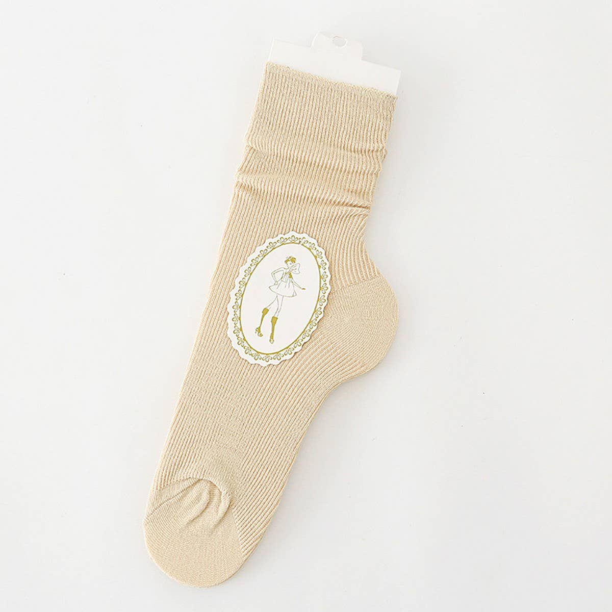 AUTUMN AND WINTER SOLID COLOR RETRO STOCKINGS_CWMS0982