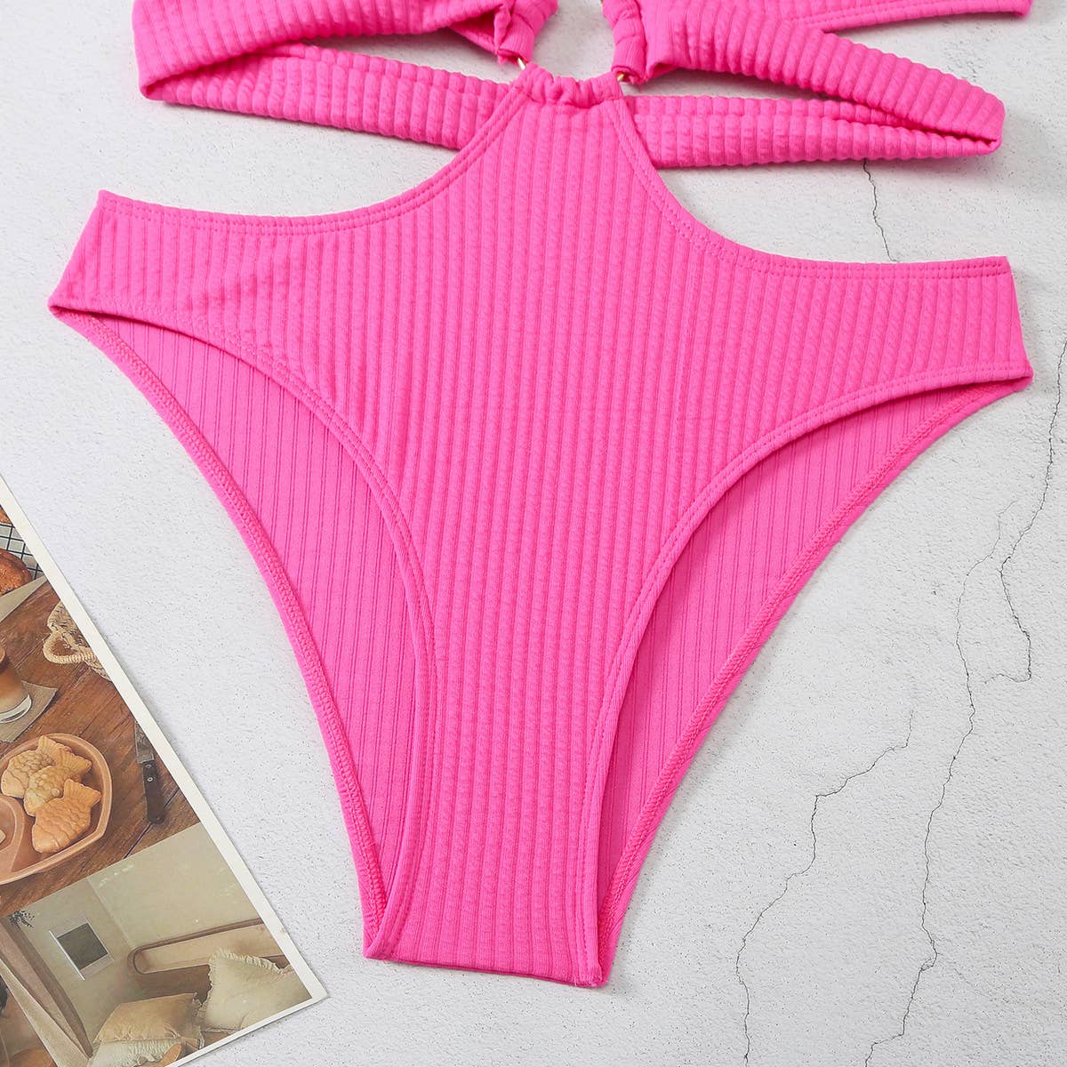 2024 NEW WOMEN SOLID COLOR ONE-PIECE SWIMSUIT_CWMW0286