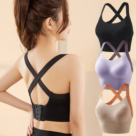 INTEGRATED PADDED PUSH-UP SPORTS BRA