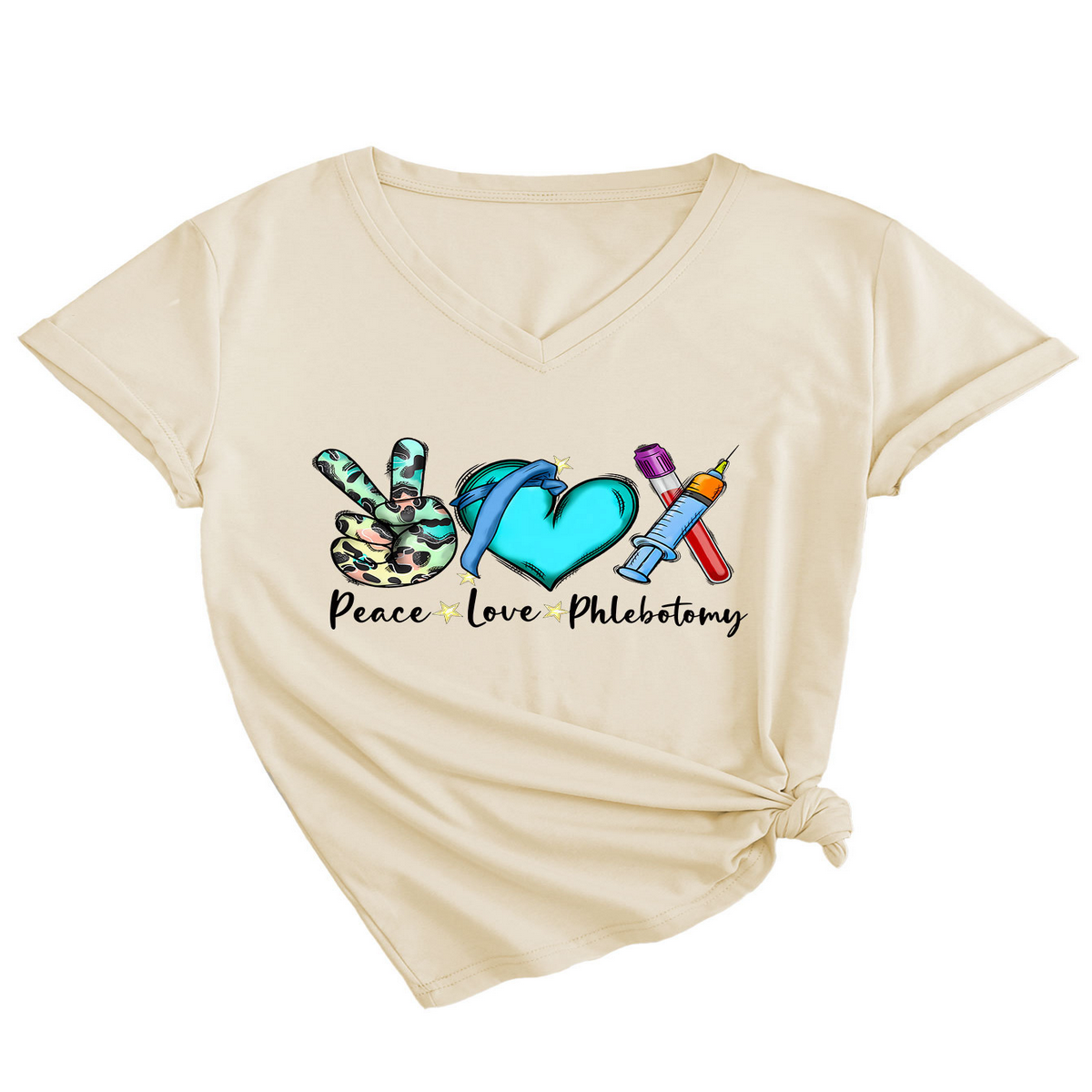 Women??¢s V-Neck Tee ??Trendy & Fashionable_CWTTS1540