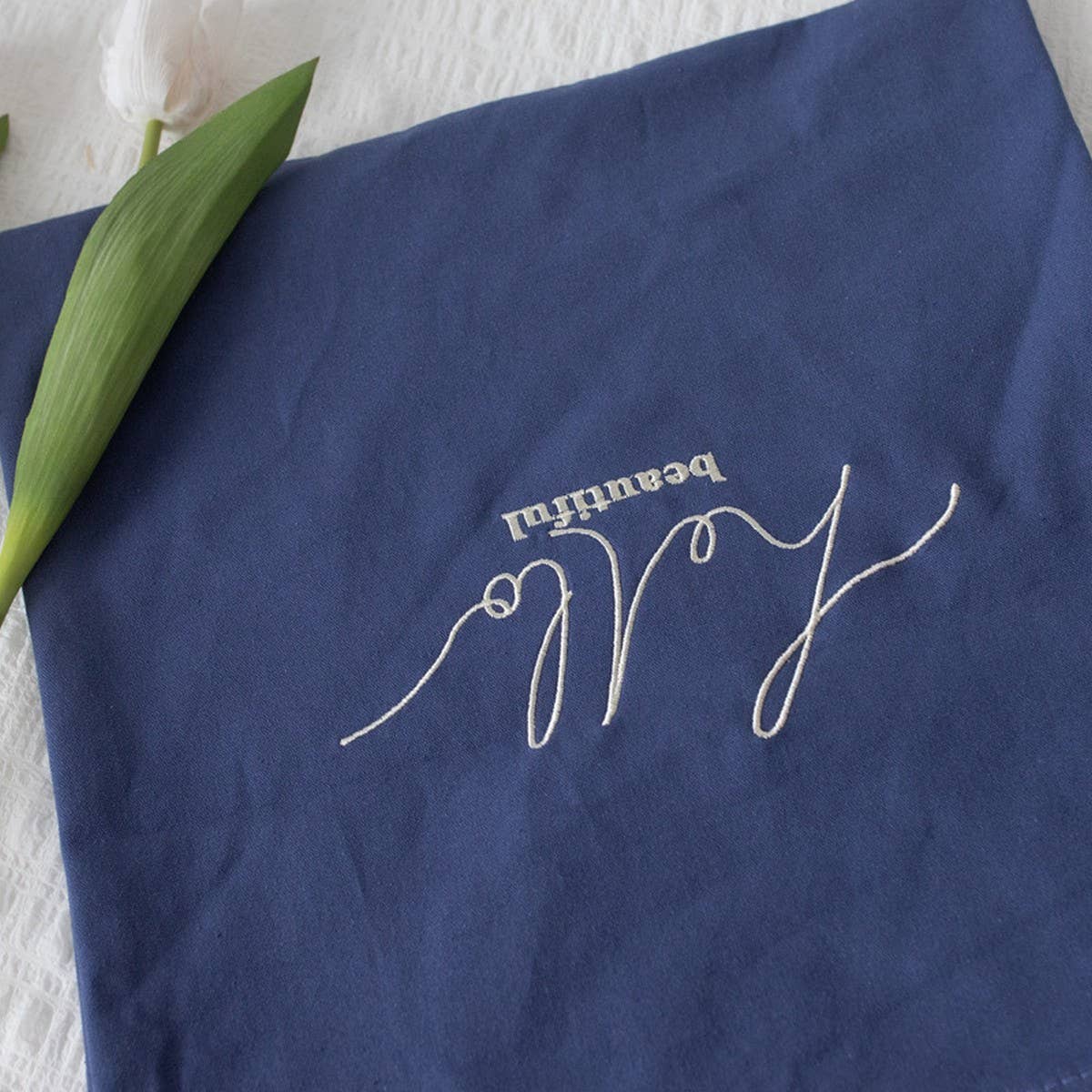 Casual Solid Color Canvas Shoulder Tote, Big Size_CWAB5635