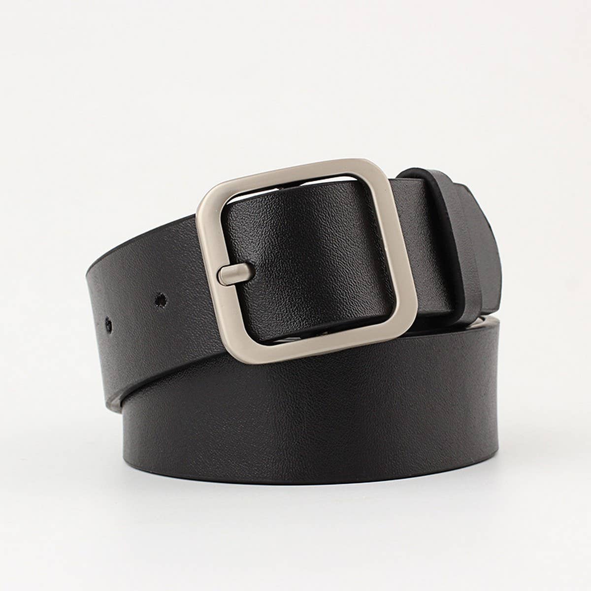 CWABE0370_SQUARE BUCKLE FASHION BELT