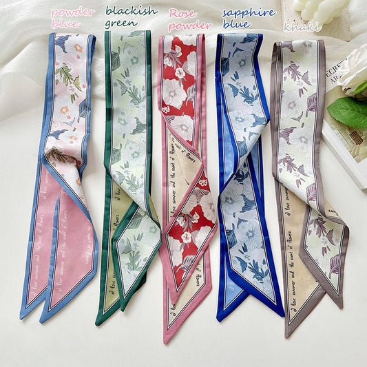 WOMEN VERSATILE PRINTED FLORAL HAIRBAND