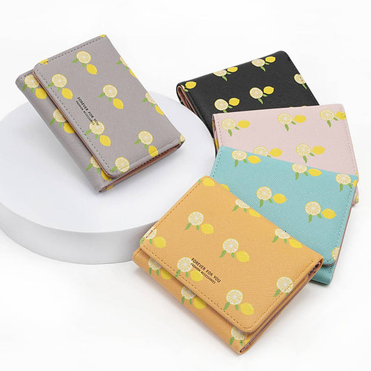 WOMEN MINIMALIST FRUIT PATTERN WALLET_CWAB1248