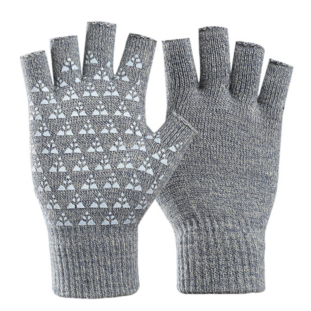 Unisex Fingerless Knit Gloves for Winter Typing_CWAG0525