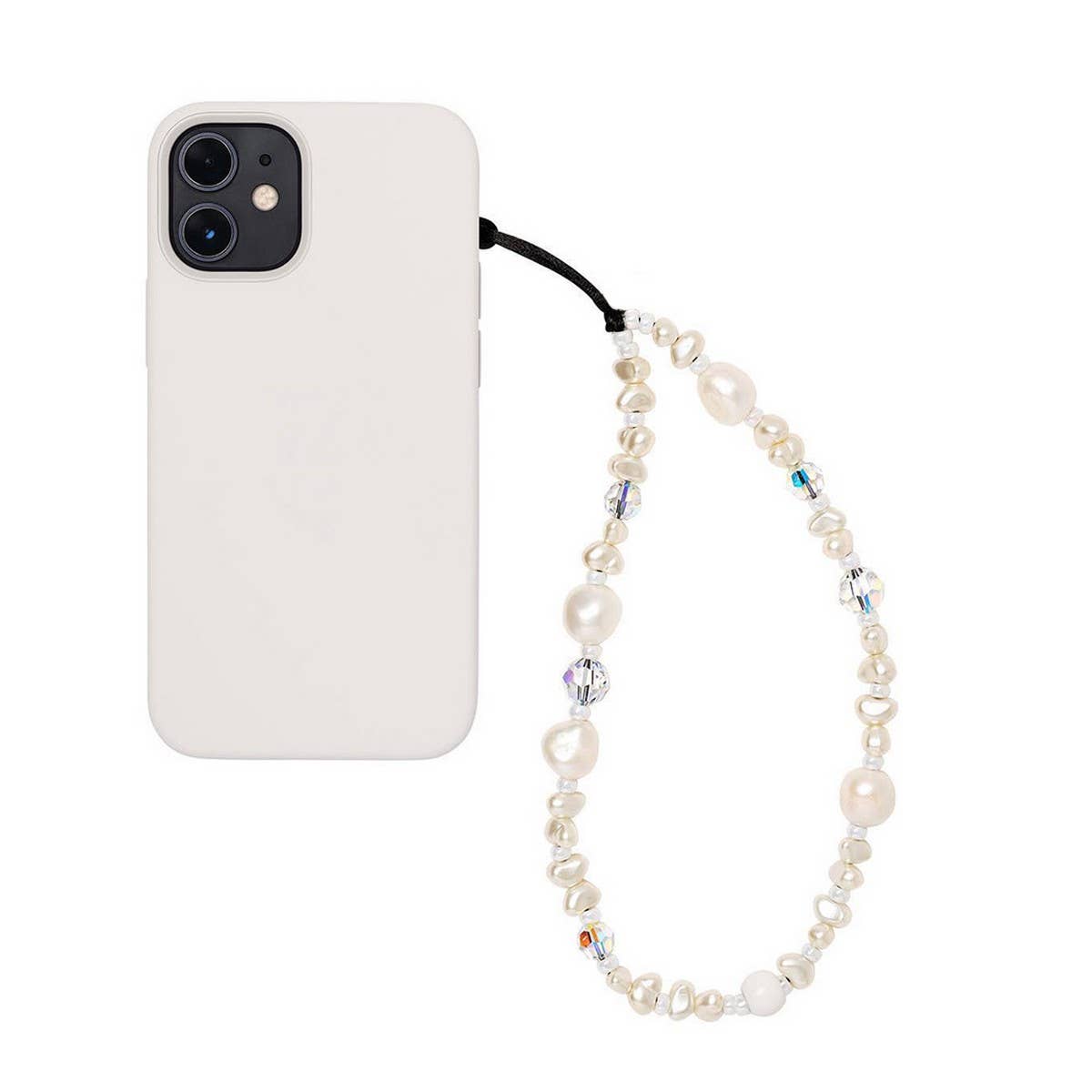 CWMM8685_PORTABLE SPECIAL-SHAPED CRYSTAL MOBILE PHONE CHAIN