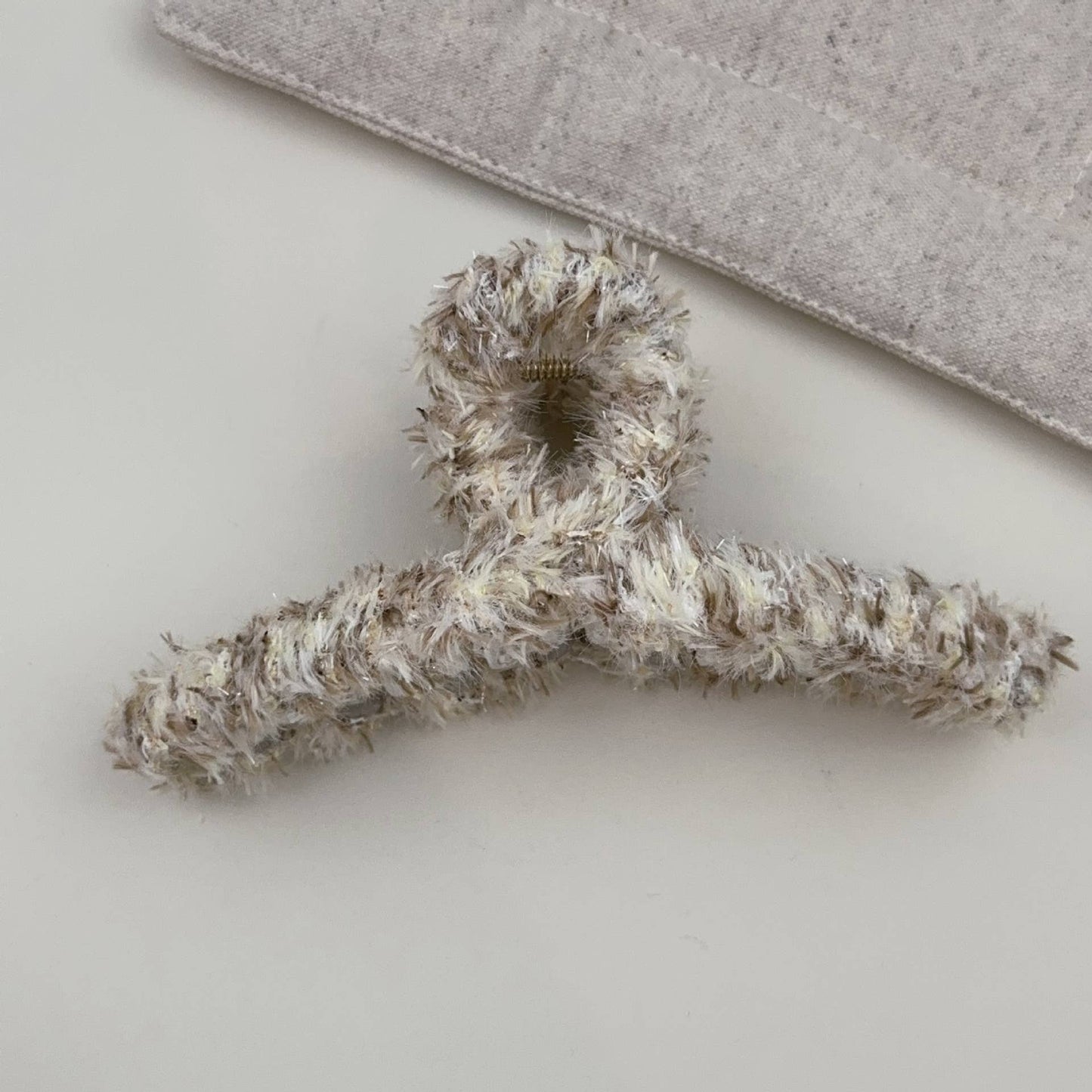 PATCHWORK FABRIC GRAB JACKET RACK LARGE