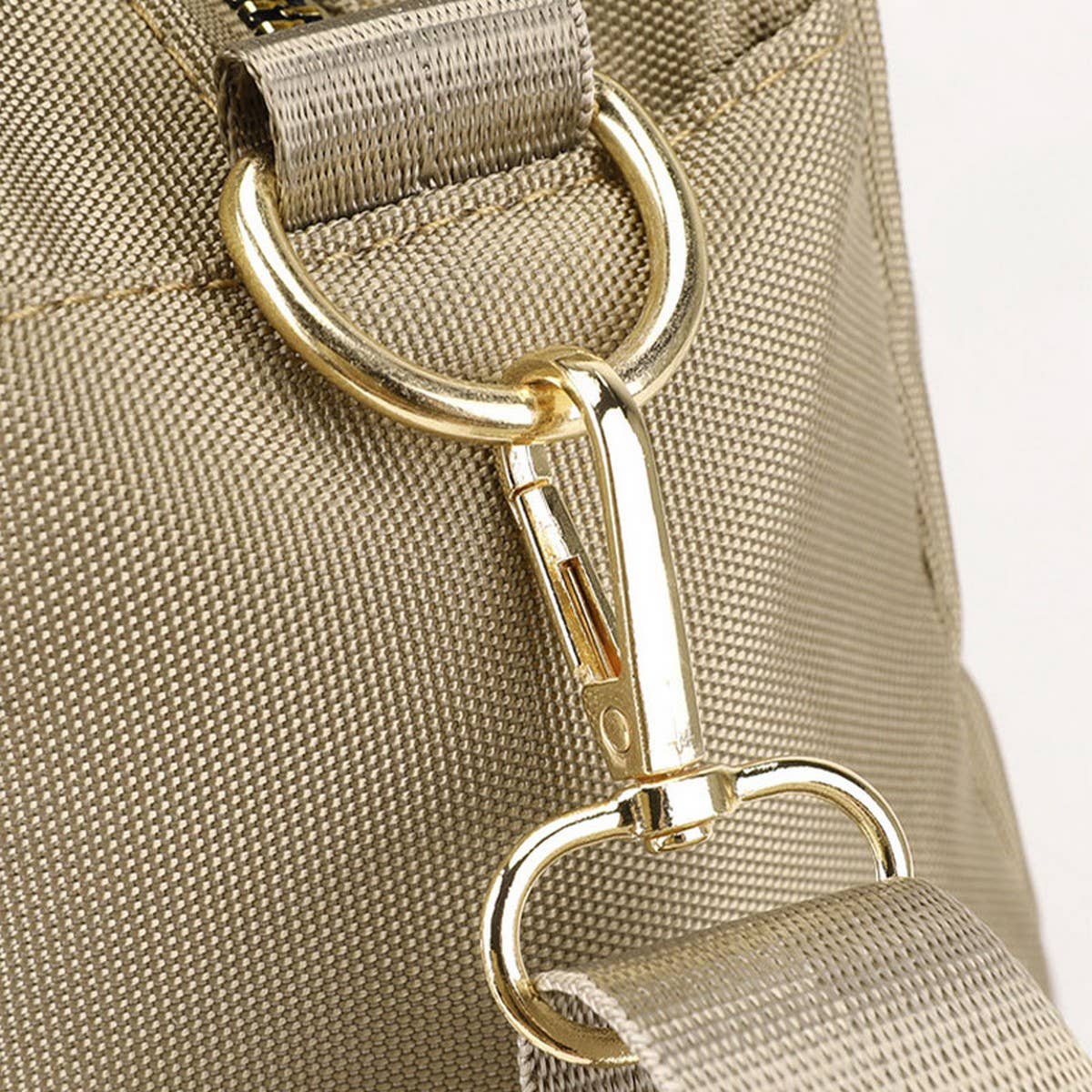 FASHION MULTI-COMPARTMENT CANVAS SHOULDER BAG_CWAB3450