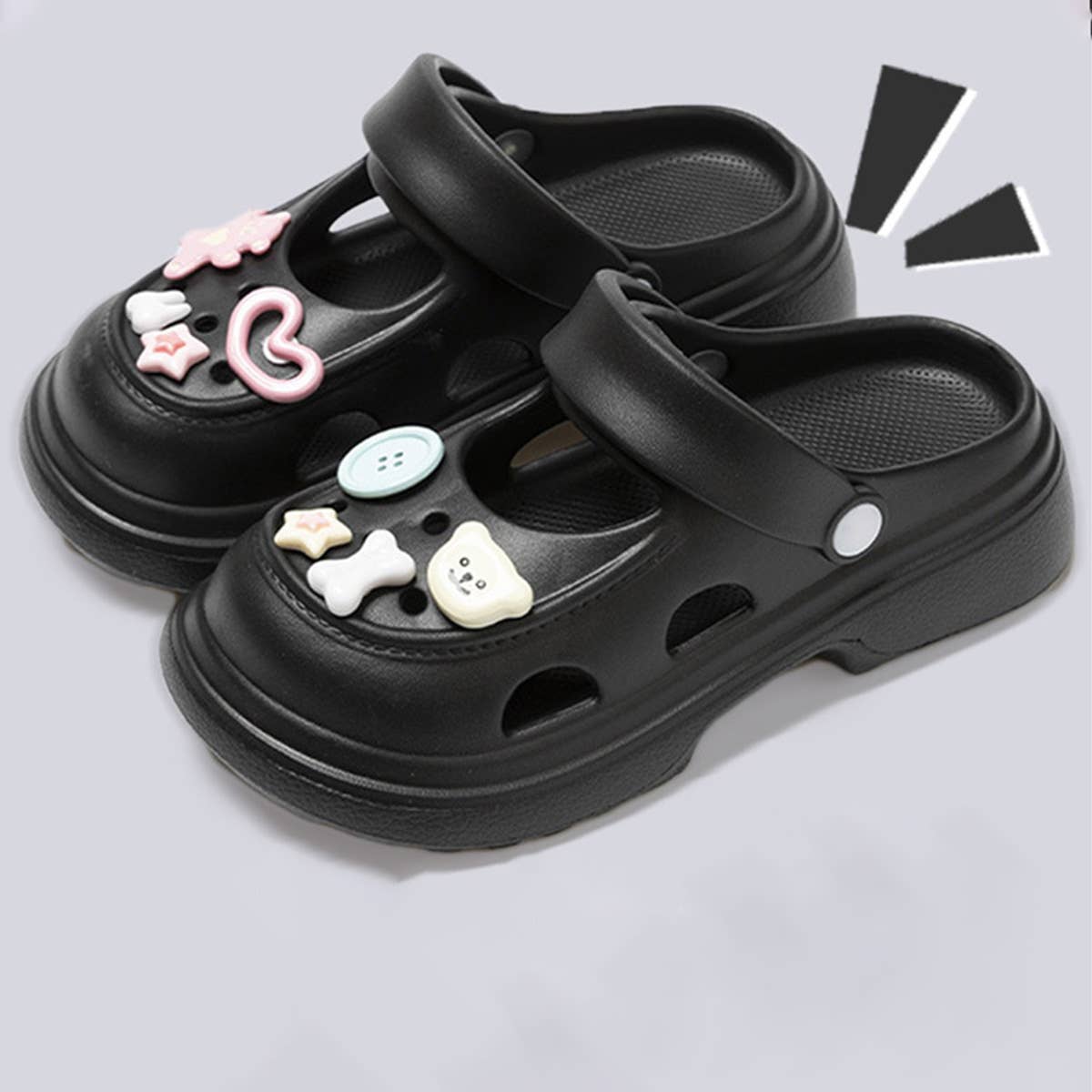 CUTE NON-SLIP AND ODOR-RESISTANT HOLE SANDALS
